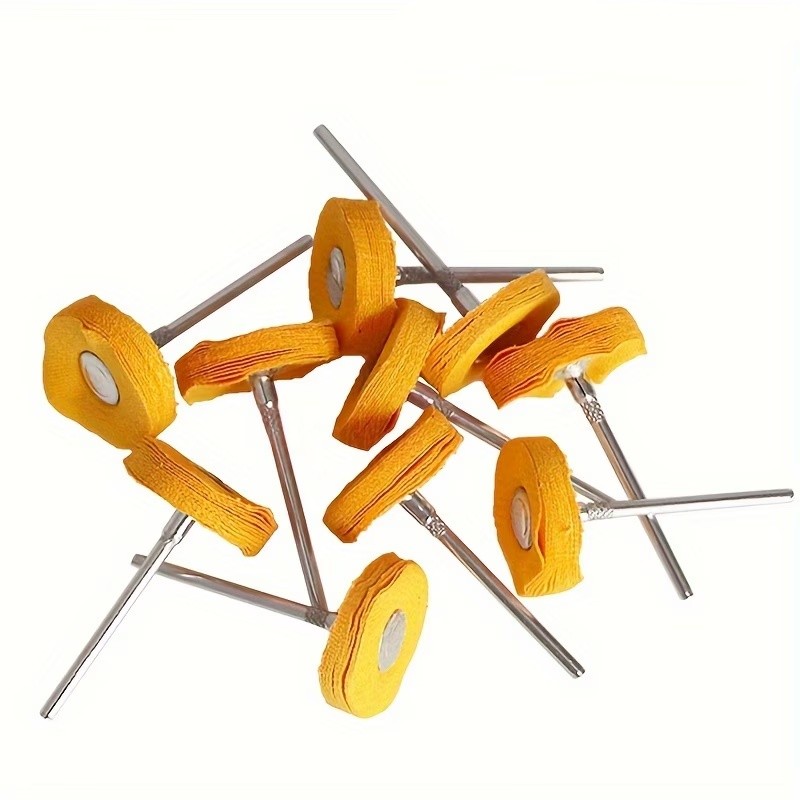 Jewelry Watches & Accessories - 8 adet 3mm sarı parlatma bezi
