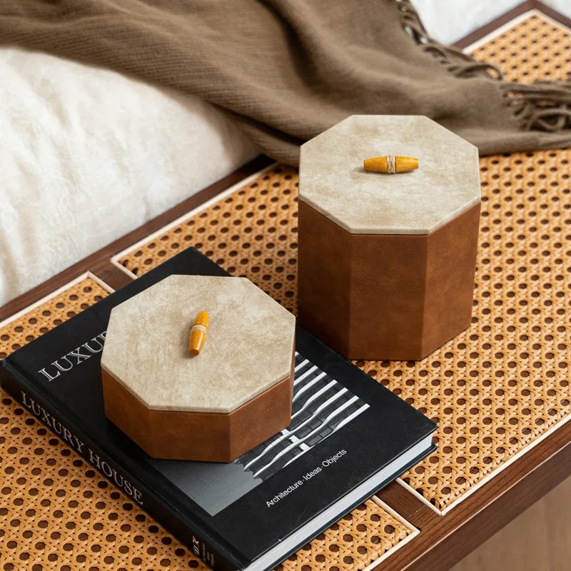 Jewelry Watches Box - İtalyan Saat Düzenleyicileri Pürüzsüz Floklu Deri