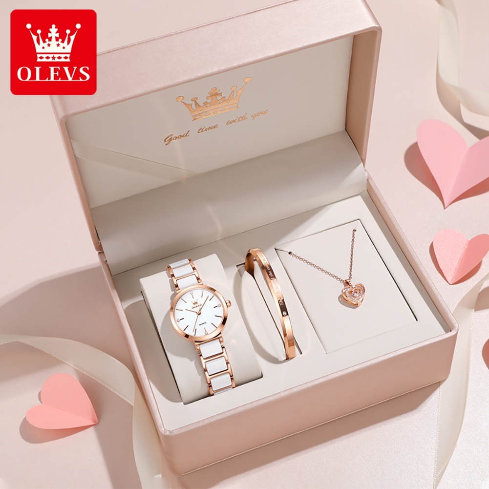 Jewelry Watches Women - OLEVS Kadın Saati 5877 Lüks Zarif