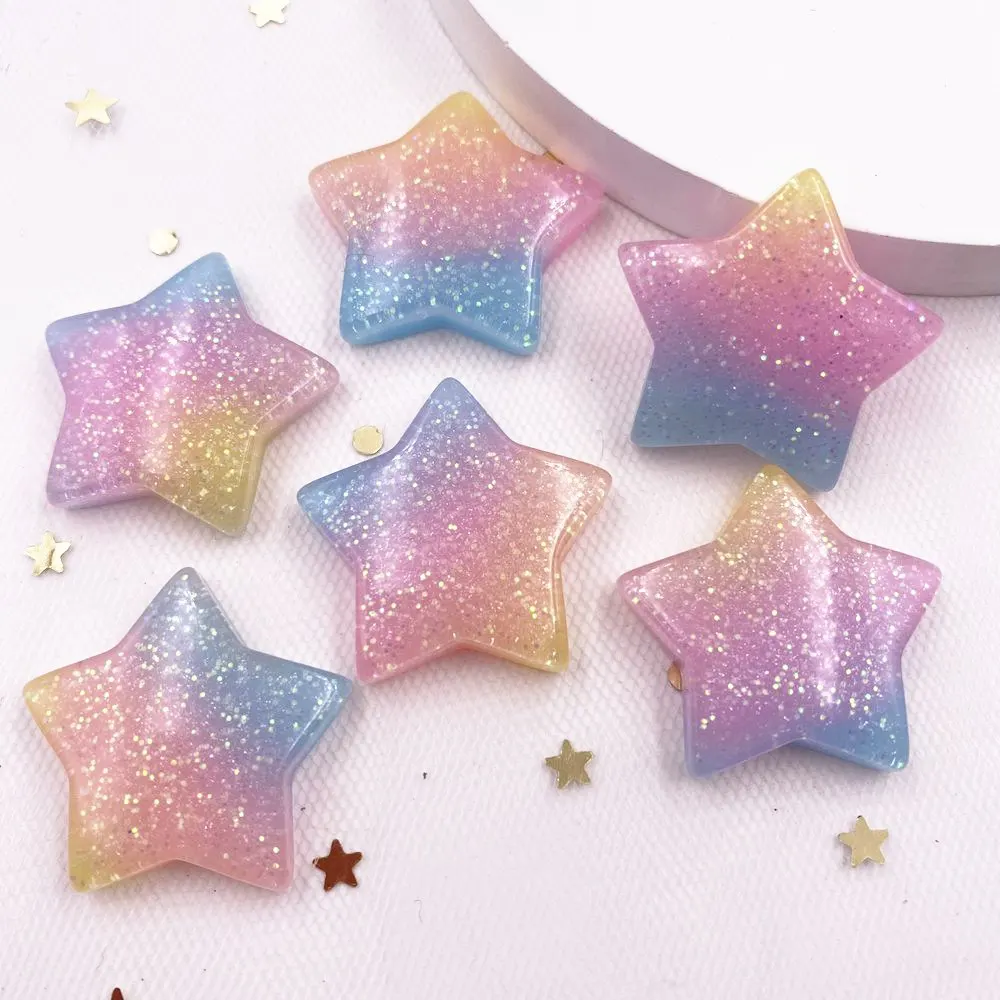 Paradise Jewelry & Watches Llc Miami - 10 adet Glitter Kawaii reçine renkli