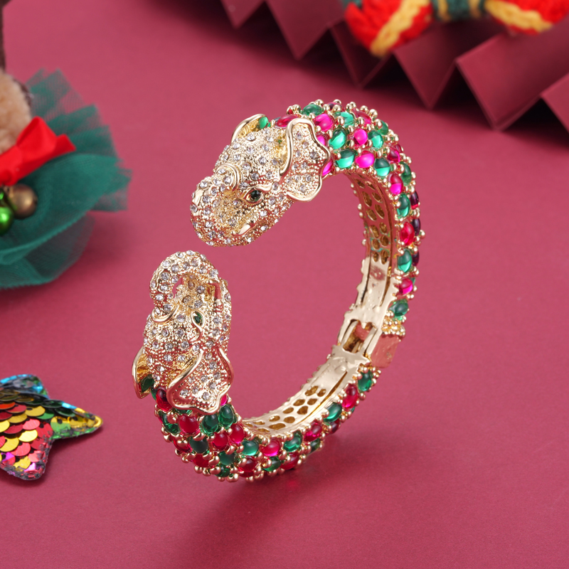 Paradise Jewelry & Watches Llc Miami - Sally'nin cennet reçine renkli iki kafaları