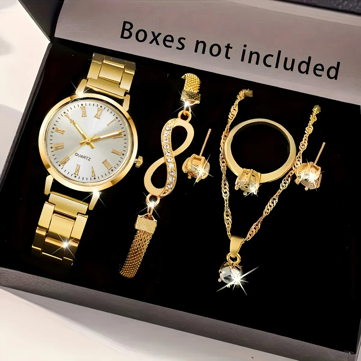Mystery Jewelry Jar Watches - 20266 adet/takım zarif kadın Quartz saat