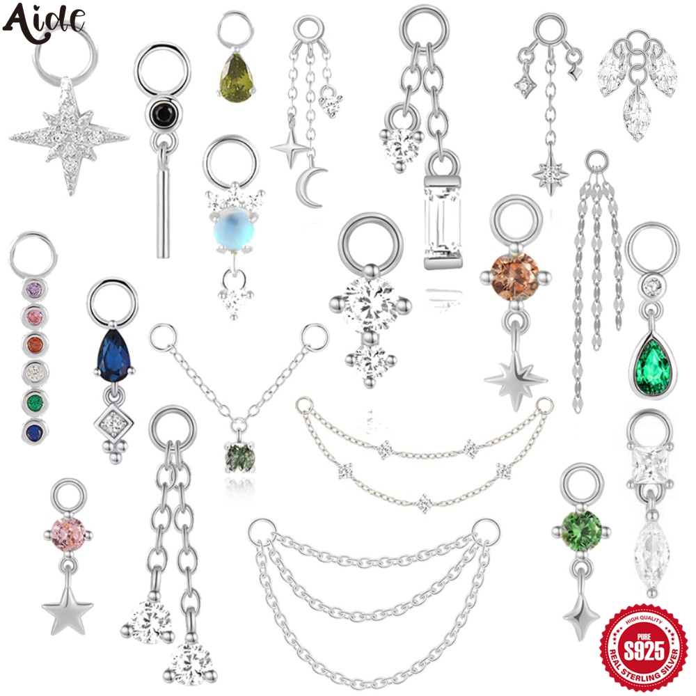 Opal Earrings Dangle - Aide Püskül Takılar DIY Opal Kolye
