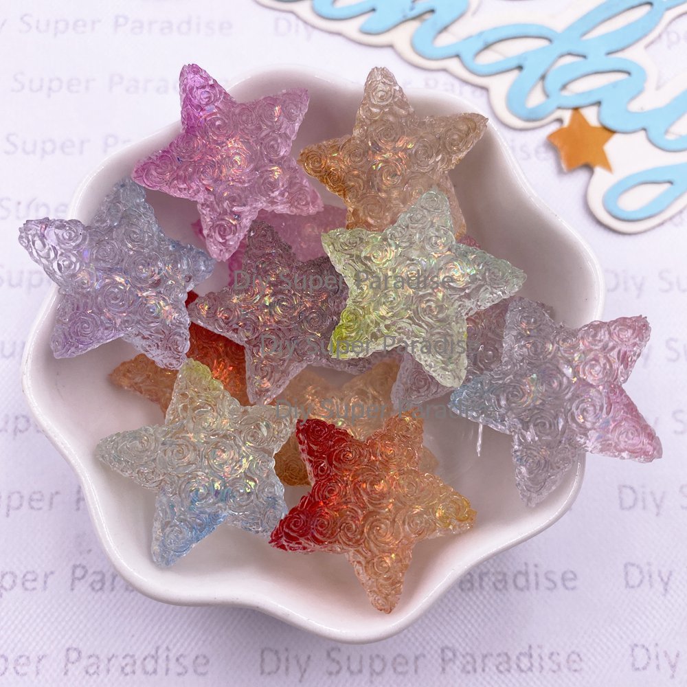 Paradise Jewelry & Watches Llc Miami - 10 adet reçine şeffaf şeker renk