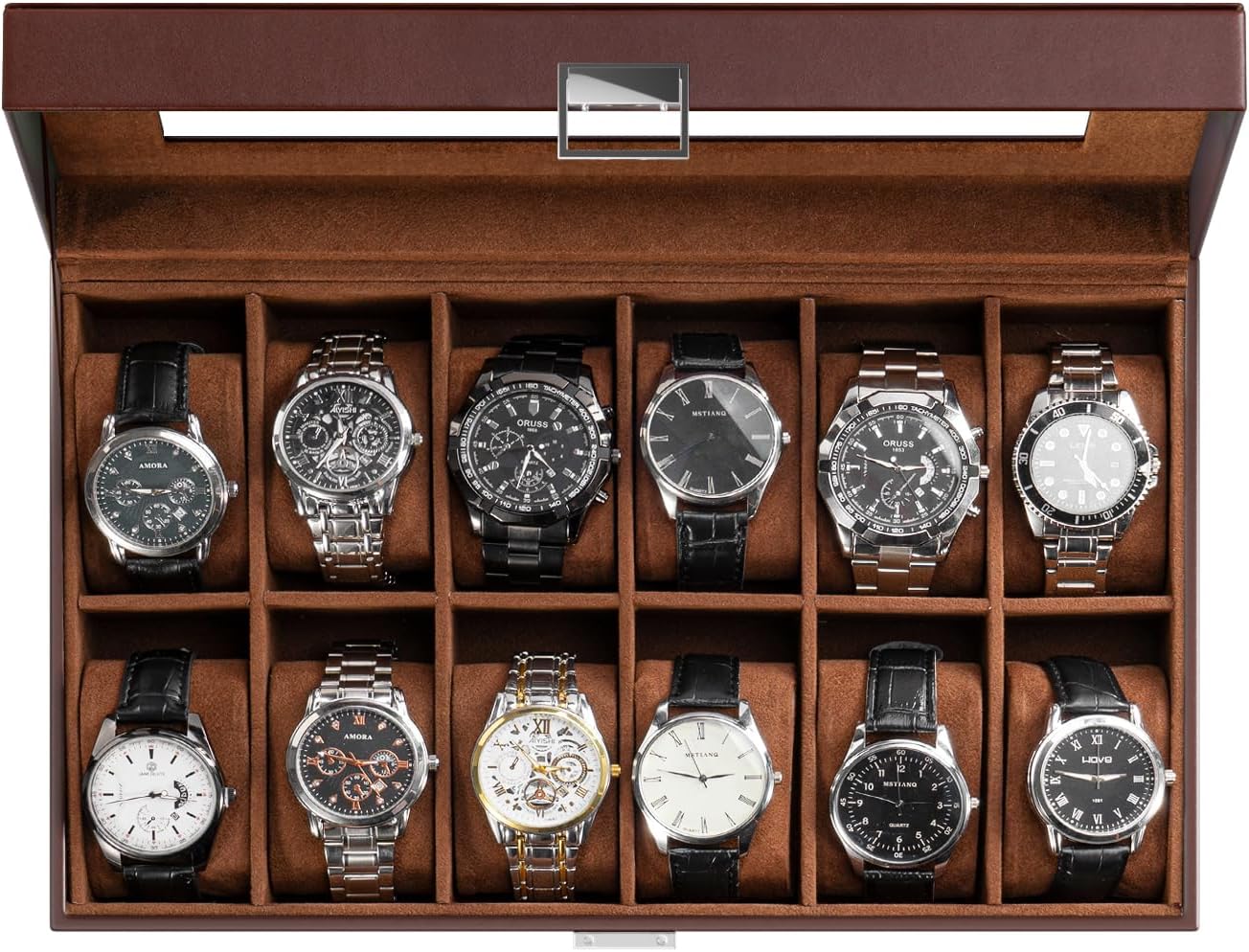 Watch Display Box - Baba için Saat Kutusu Düzenleyici, Cam