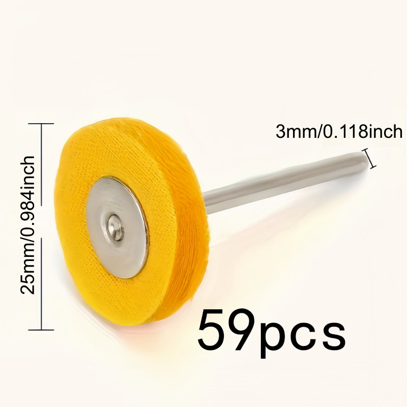 59 adet 3mm sarı parlatma bezi - Jewelry Watches & Accessories incelemesi ve fiyatı