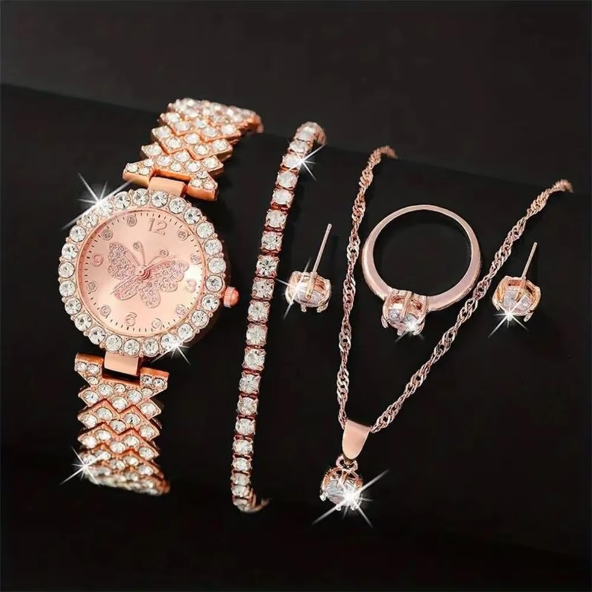 6 adet/takım lüks taklidi kele - Mystery Jewelry Jar Watches incelemesi ve fiyatı