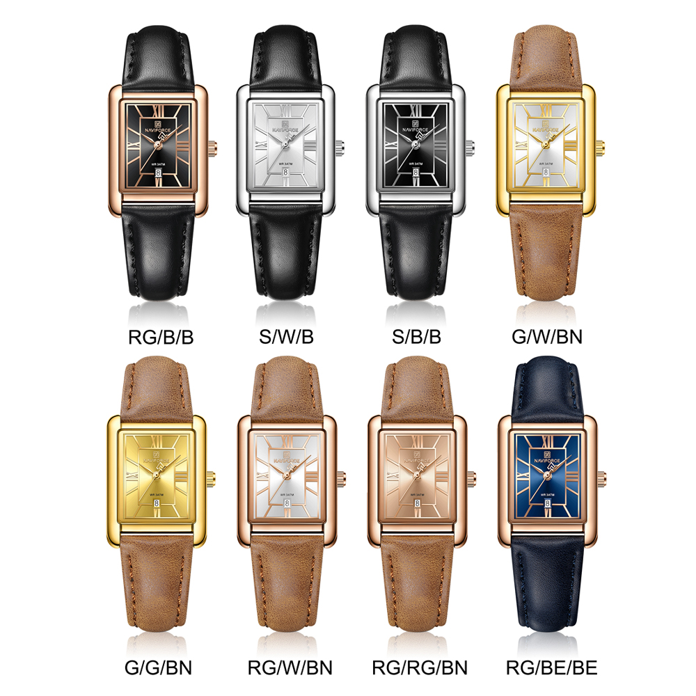 NAVIFORCE kadın zarif dikdörtg - Jewelry Watches For Ladies incelemesi ve fiyatı