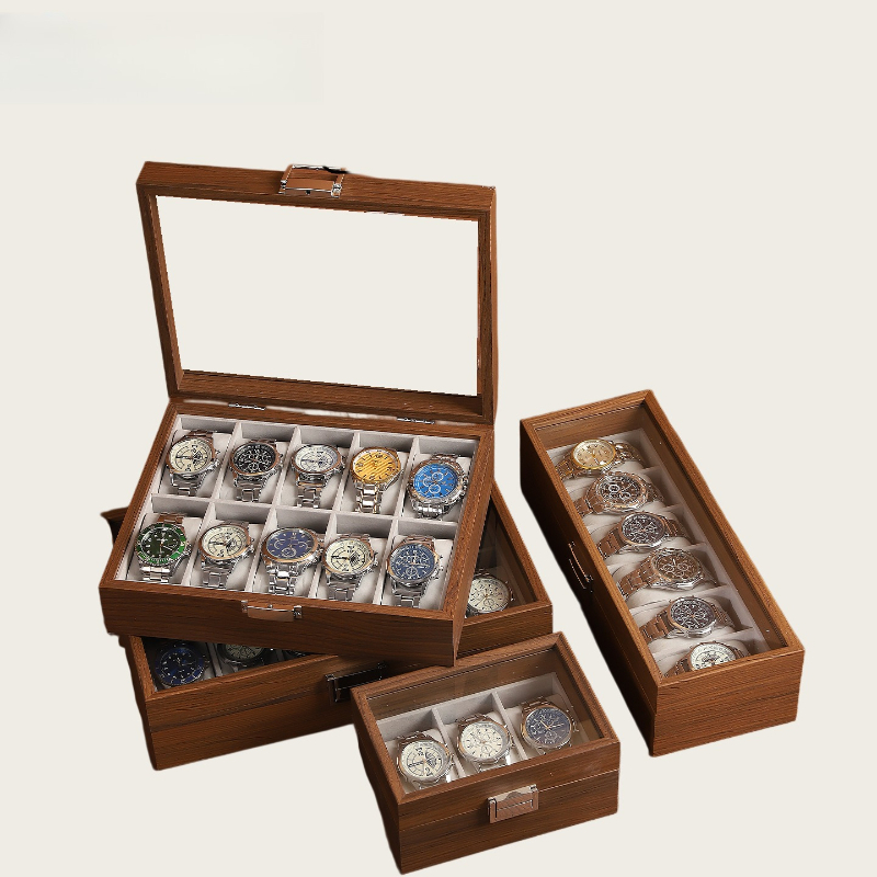 Ahşap Desenli Saat Kutusu 2/3/ - Watch Display Box incelemesi ve fiyatı