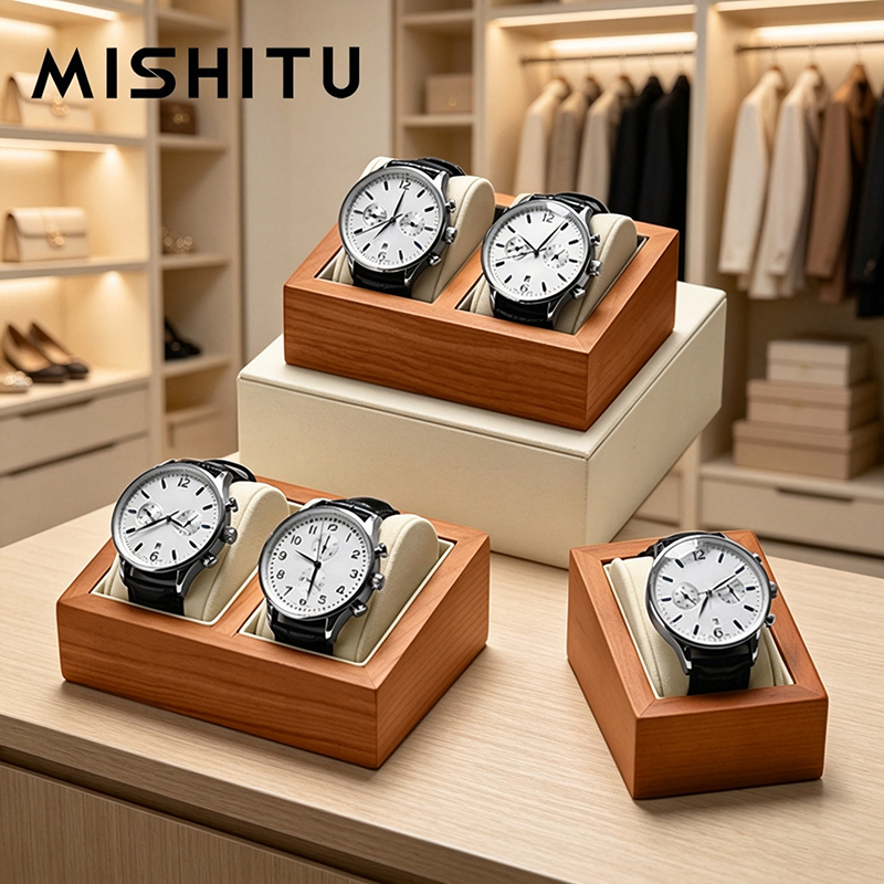 MISHITU Masif Ahşap Saat Sakla - Watch Display Box incelemesi ve fiyatı