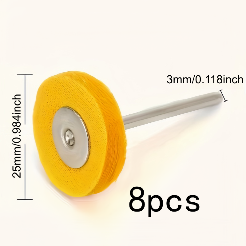 8 adet 3mm sarı parlatma bezi  - Jewelry Watches & Accessories incelemesi ve fiyatı