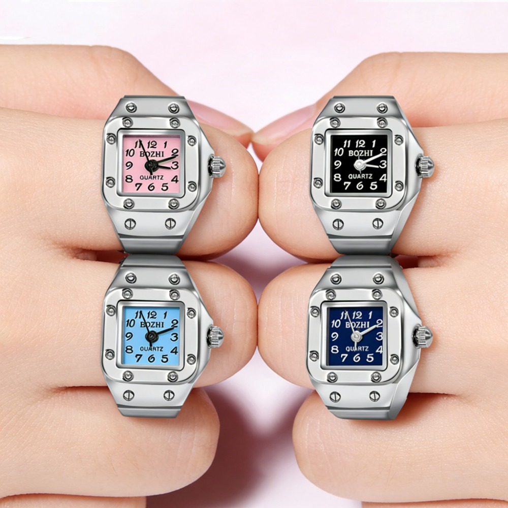 Yaratıcı Kare Kadranlı Yüzük S - Mystery Jewelry Jar Watches incelemesi ve fiyatı