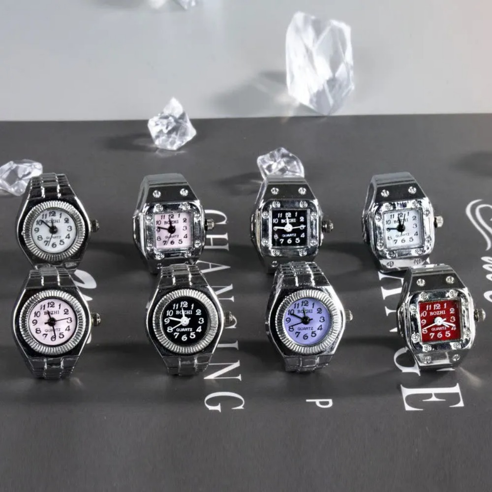 Yaratıcı Kare Kadranlı Yüzük S - Mystery Jewelry Jar Watches incelemesi ve fiyatı