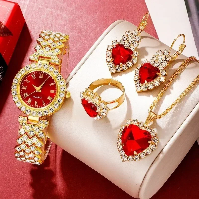 Altın Lüks Saat Kadın Yüzük Ko - Jewelry Watches For Ladies incelemesi ve fiyatı