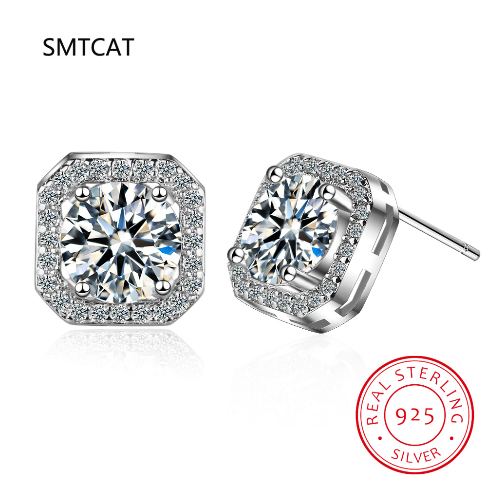 Kare Kesim Mozanit Pırlanta Ta - Diamond Stud Earrings incelemesi ve fiyatı