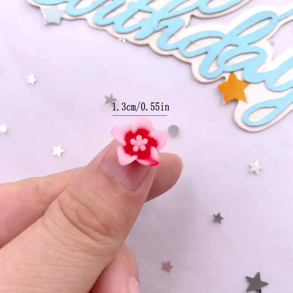 50 adet reçine 13mm renkli 3D  - Paradise Jewelry & Watches Llc Miami incelemesi ve fiyatı