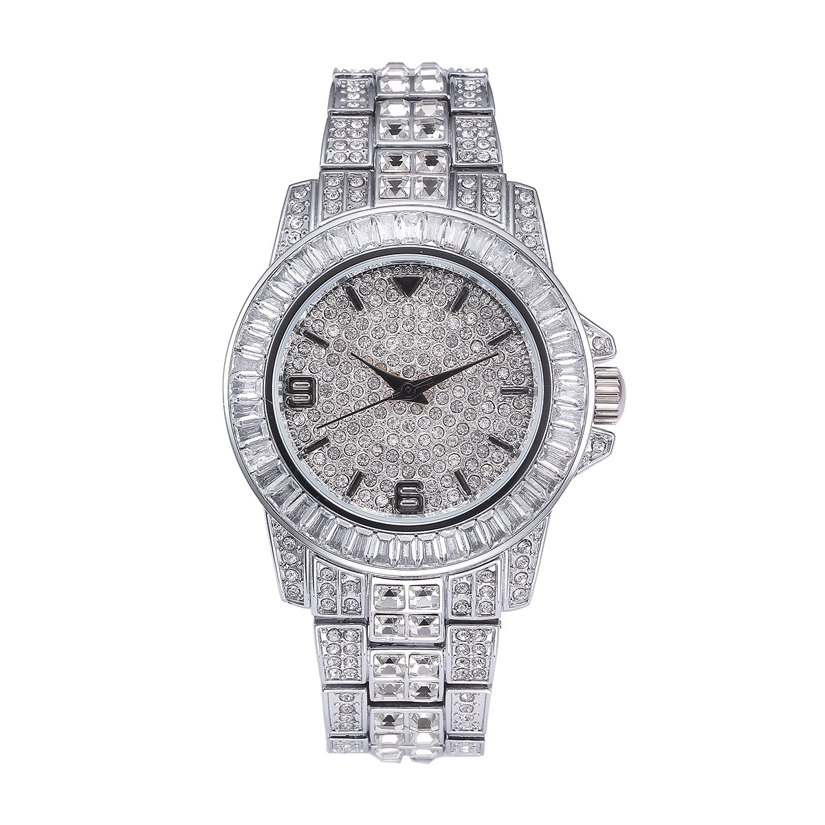 Lüks Tam Taş Kuvars Saatler Er - Jewelry Watches Women incelemesi ve fiyatı