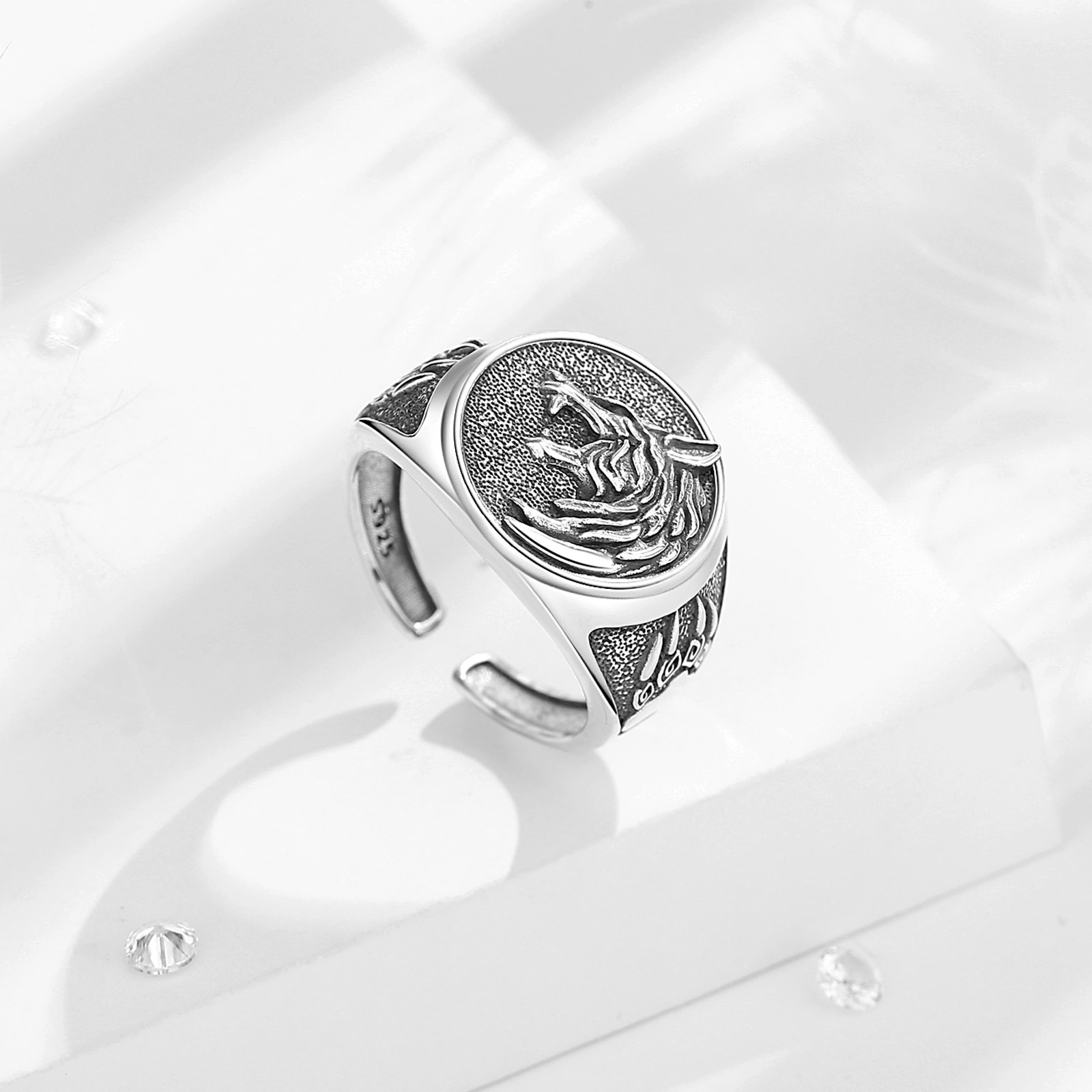 Eudora 925 ayar gümüş Viking k - Wolf Jewelry & Watches Tampa Reviews incelemesi ve fiyatı
