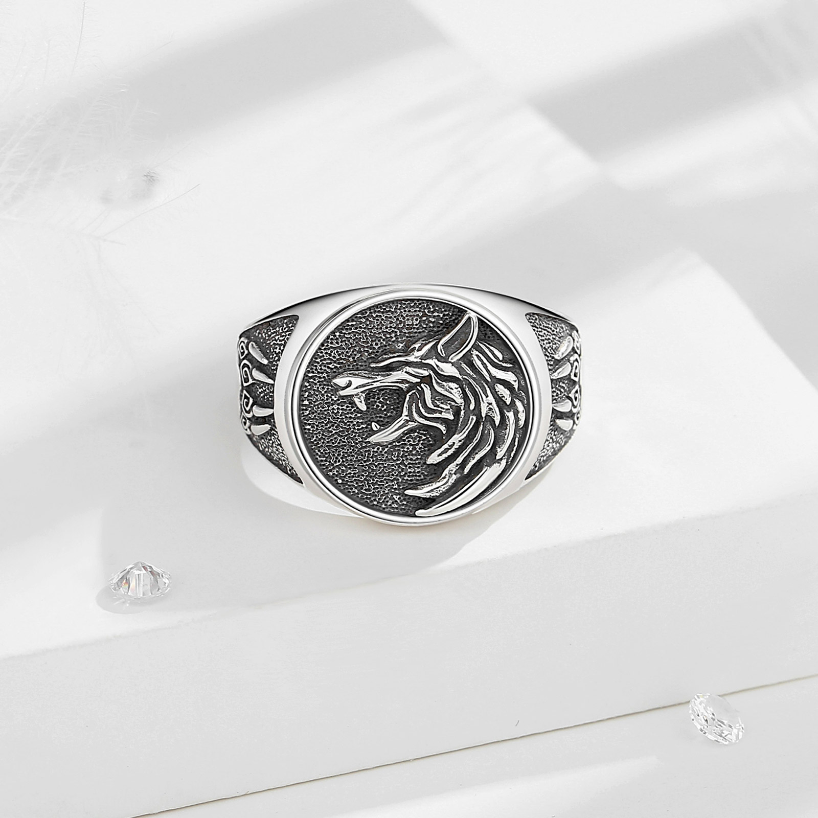 Eudora 925 ayar gümüş Viking k - Wolf Jewelry & Watches Tampa Reviews incelemesi ve fiyatı