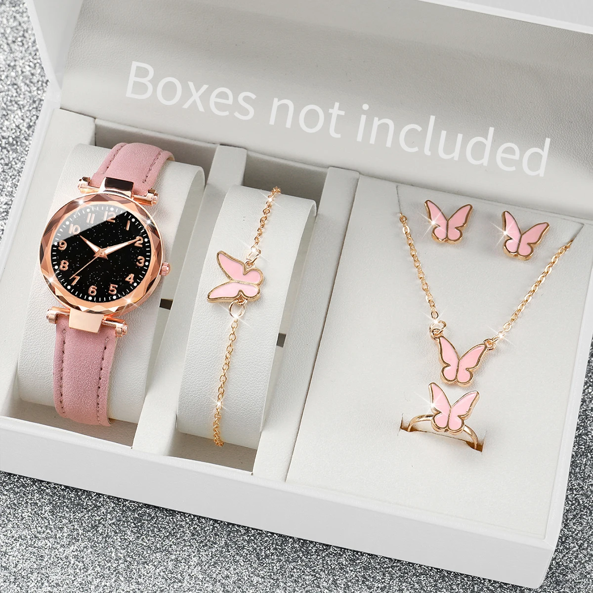5/6 adet moda kadın saatler ra - Mystery Jewelry Jar Watches incelemesi ve fiyatı