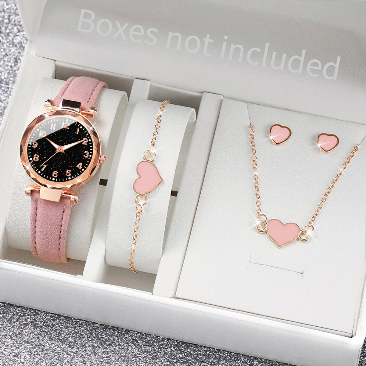 5/6 adet moda kadın saatler ra - Mystery Jewelry Jar Watches incelemesi ve fiyatı
