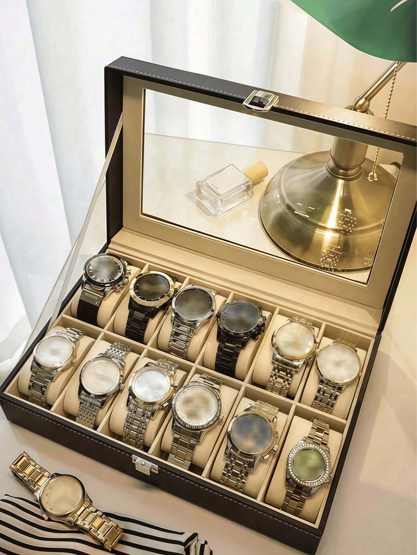 Kilitli Deri Saat Kutusu, Büyü - Jewelry Watches Women incelemesi ve fiyatı