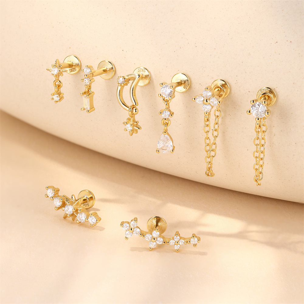 AIDE 925 Ayar Gümüş Zirkon Opa - Opal Earrings Dangle incelemesi ve fiyatı