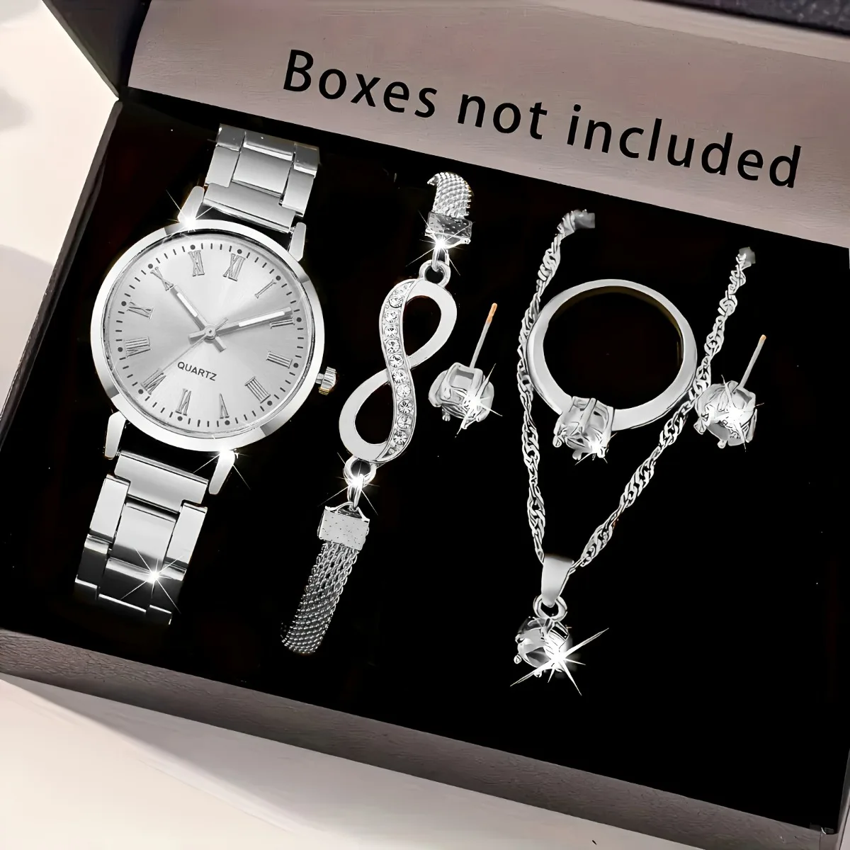 20266 adet/takım zarif kadın Q - Mystery Jewelry Jar Watches incelemesi ve fiyatı