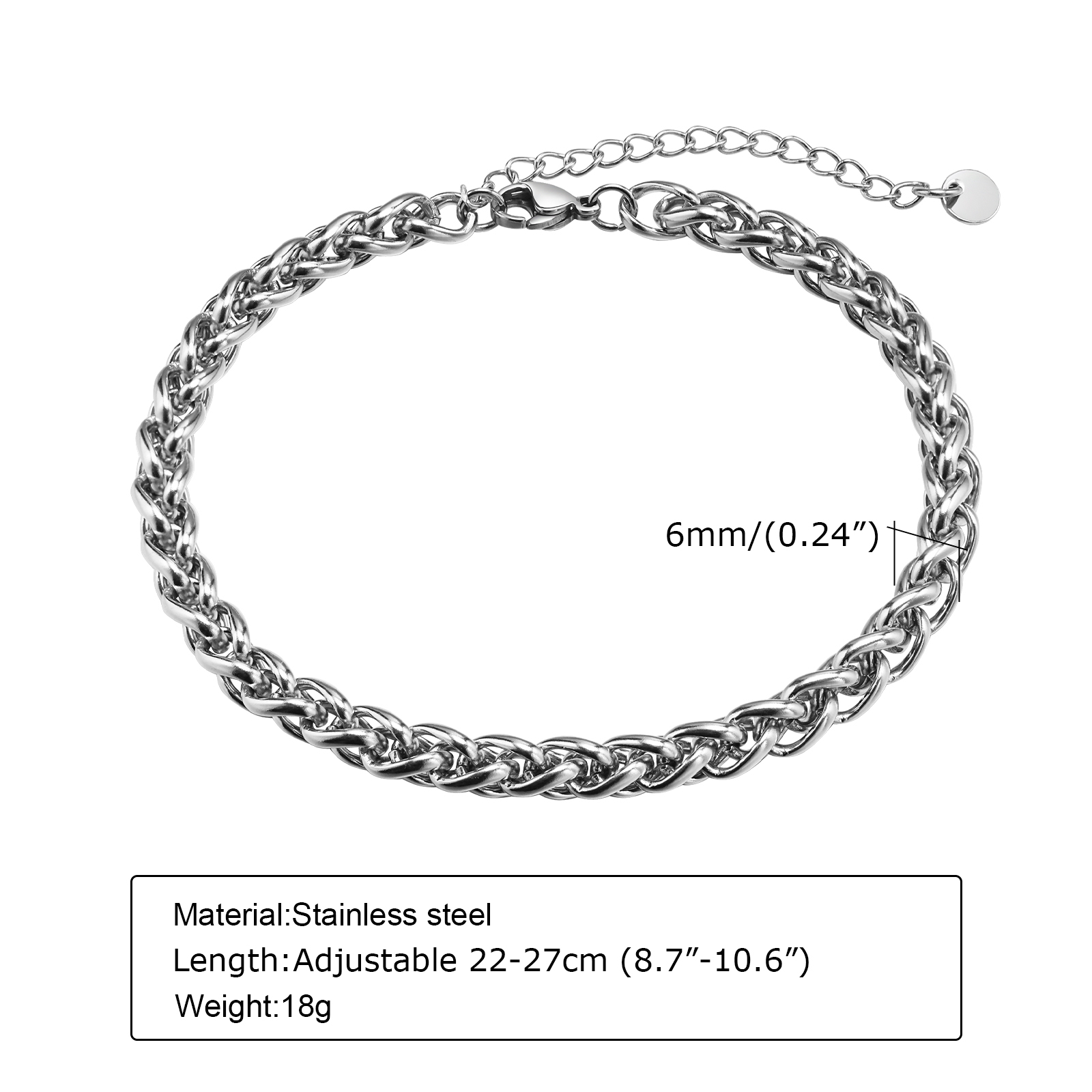 Erkekler için Vnox küba zincir - Jc Jewelry & Watches incelemesi ve fiyatı