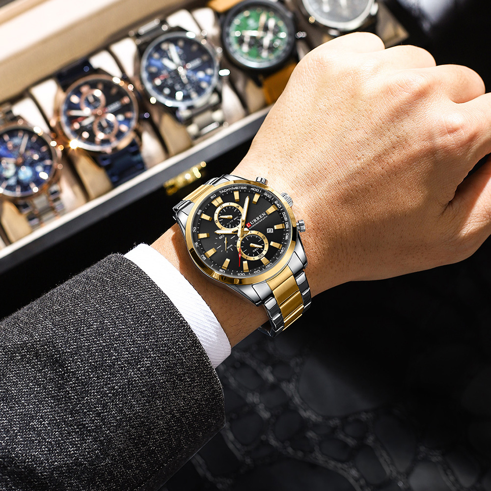 CURREN Casual Kuvars Chrono Sp - Jewellery Watches incelemesi ve fiyatı