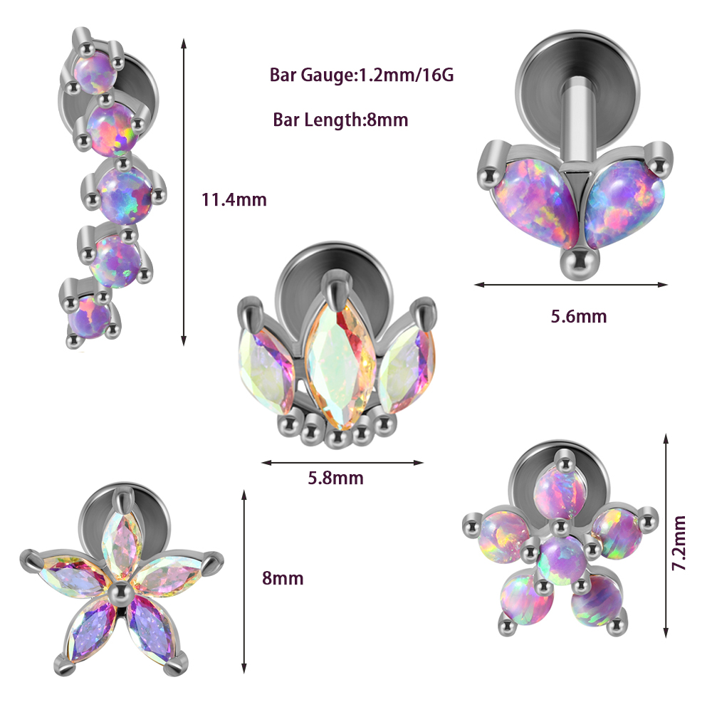 1 adet paslanmaz çelik Opal çi - Opal Earrings Dangle incelemesi ve fiyatı