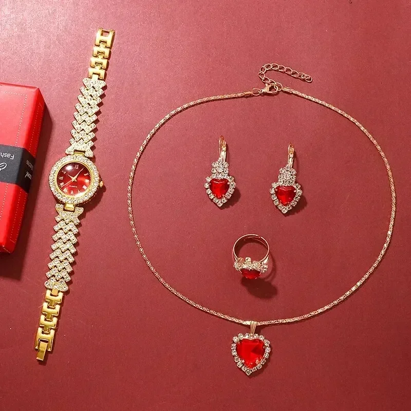 Altın lüks İzle kadınlar yüzük - Mystery Jewelry Jar Watches incelemesi ve fiyatı