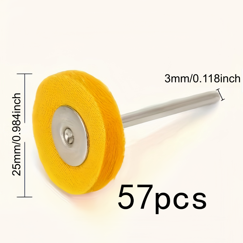 57 Adet 3mm Sarı Parlatma Bezi - Jewelry Watches & Accessories incelemesi ve fiyatı