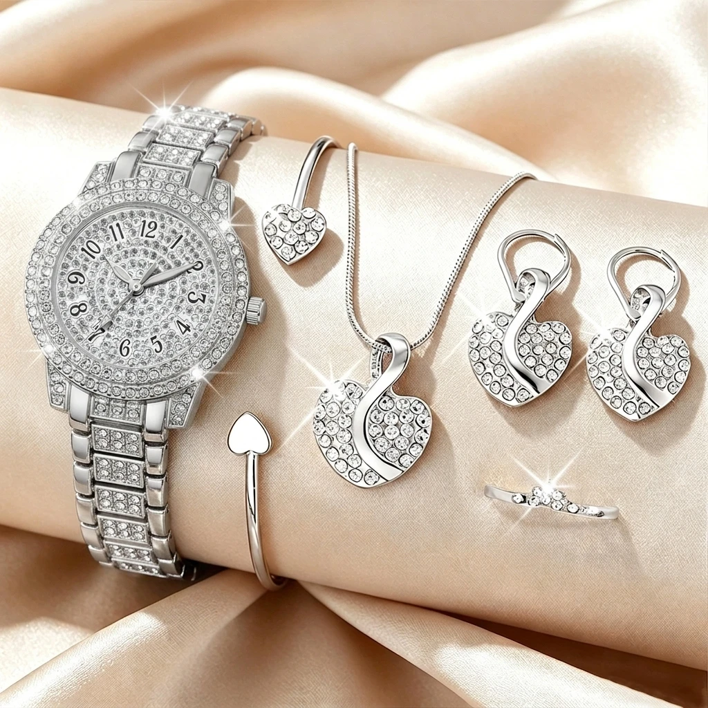 6 adet moda taklidi kadın izle - Mystery Jewelry Jar Watches incelemesi ve fiyatı
