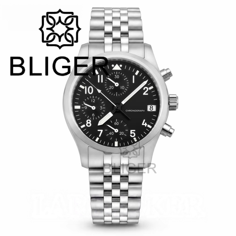 BLIGER Tam Siyah Fırçalanmış 3 - Jewellery Watches incelemesi ve fiyatı