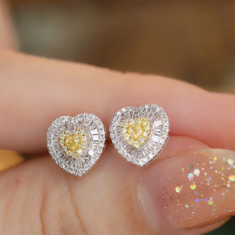 Kazuo Gerçek 18 K Katı Beyaz A - Diamond Stud Earrings incelemesi ve fiyatı