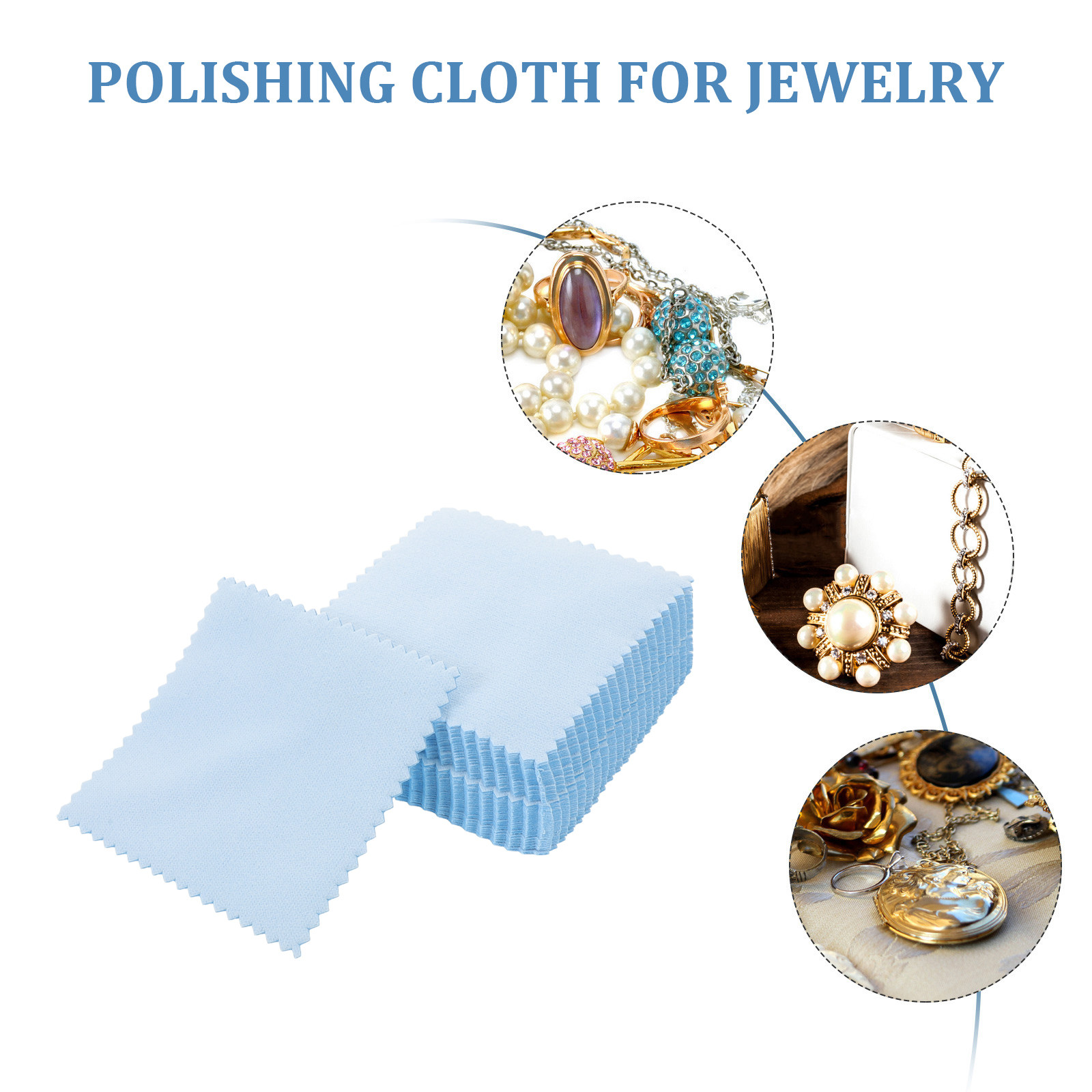 50 Adet Gümüş Parlatma Bezi Ta - Jewelry Watches & Accessories incelemesi ve fiyatı