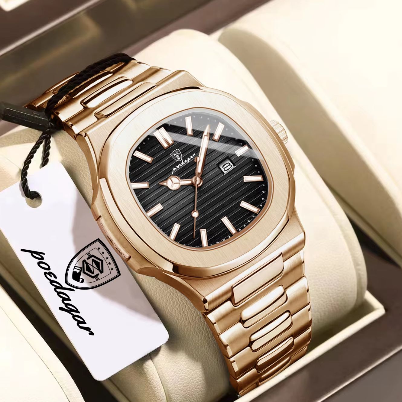 POEDAGAR Lüks İş Erkek Saati I - Rg Watches & Jewelry Gmbh incelemesi ve fiyatı