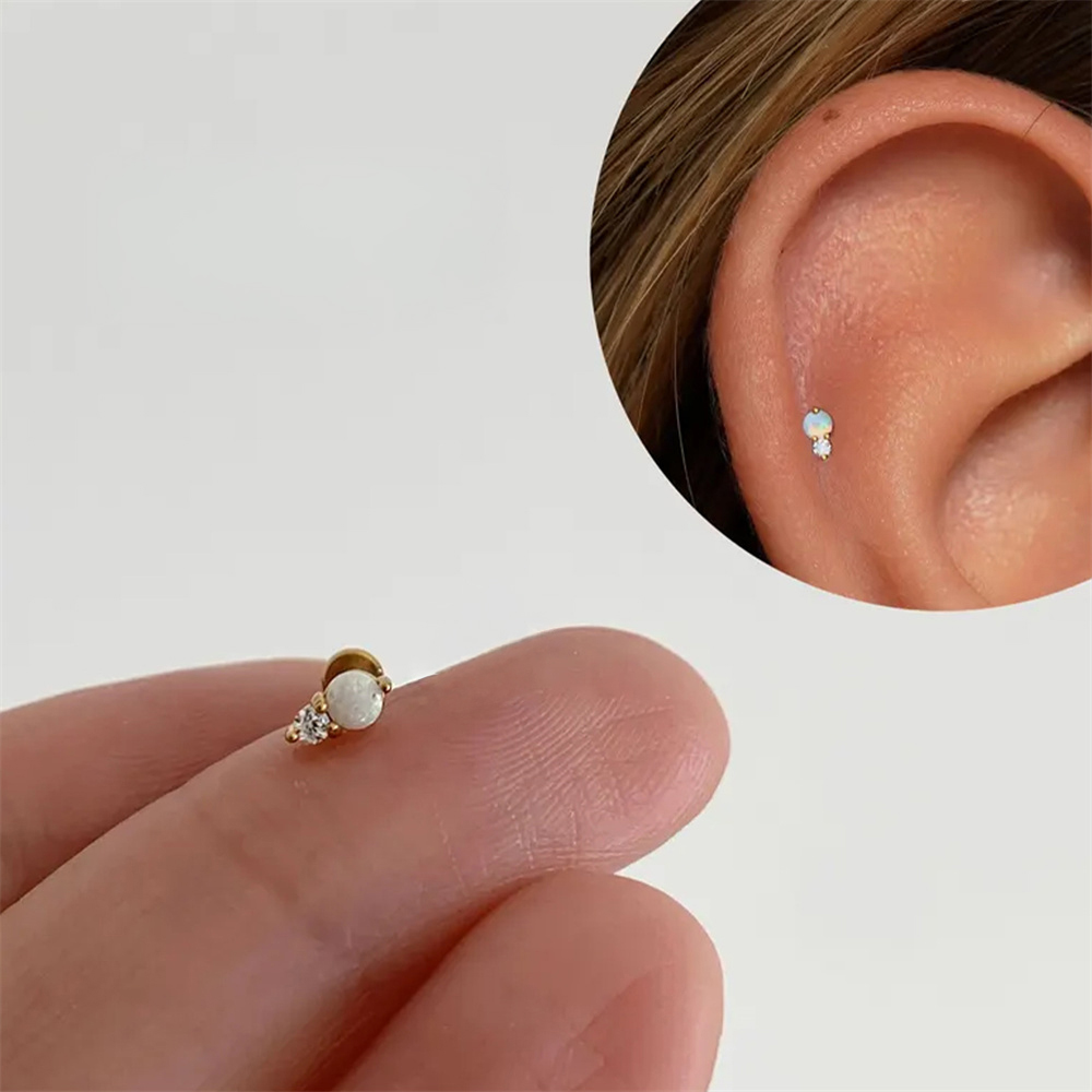 AIDE 925 Ayar Gümüş Klasik Yıl - Opal Earrings Dangle incelemesi ve fiyatı