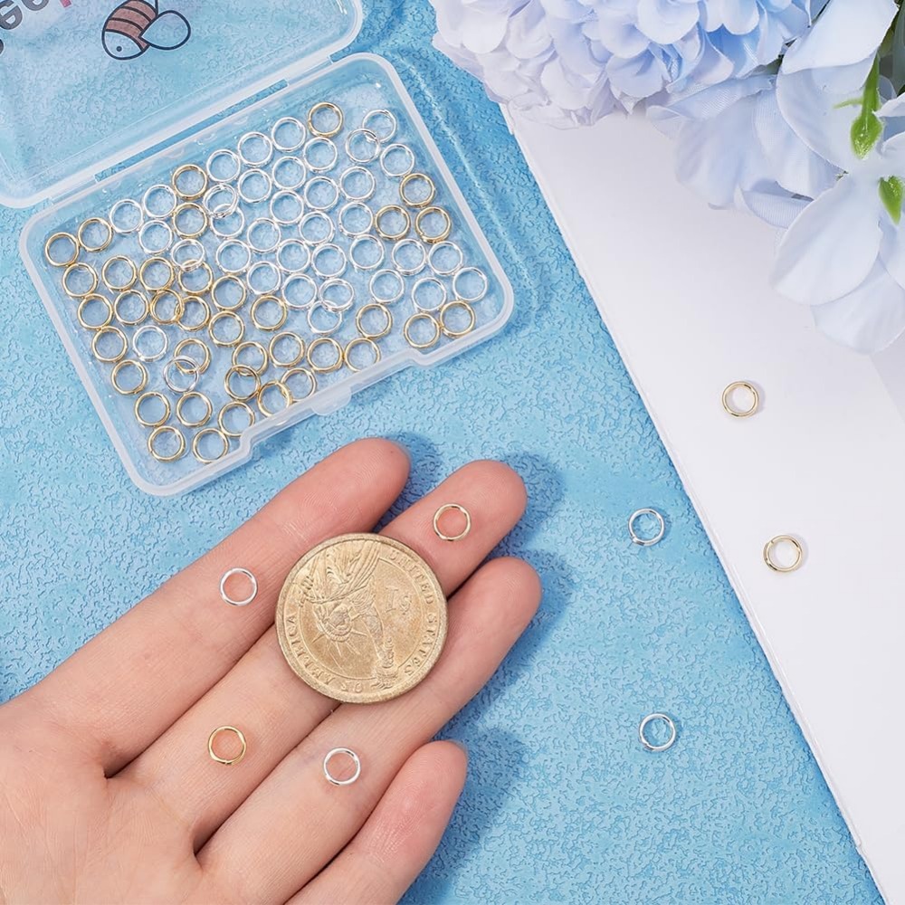 1 kutu 80 adet bölünmüş atlama - Gold Plated Ring incelemesi ve fiyatı