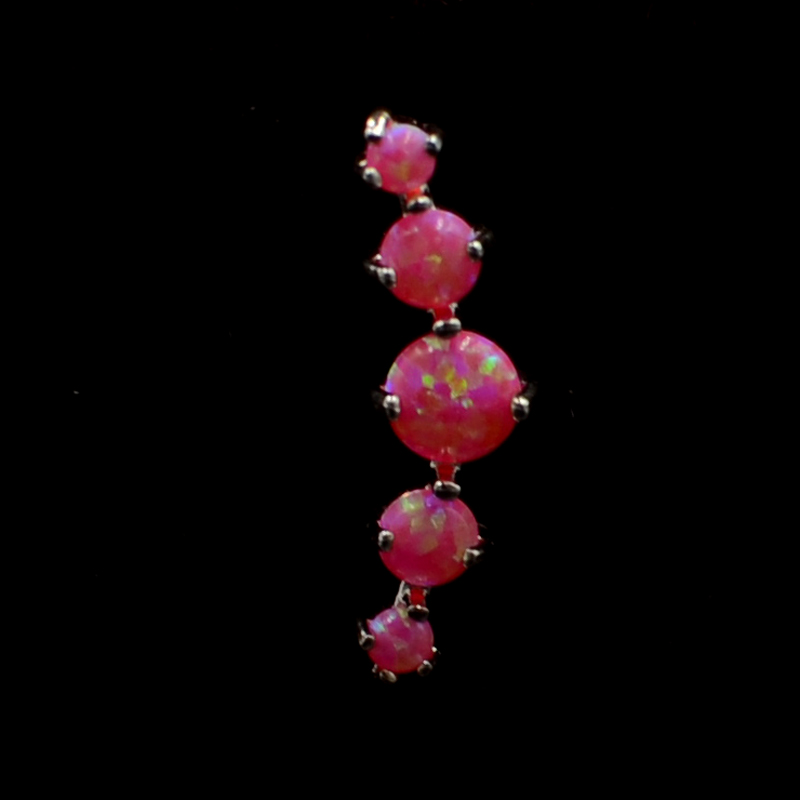 CHUANCI 1 adet paslanmaz çelik - Opal Earrings Dangle incelemesi ve fiyatı