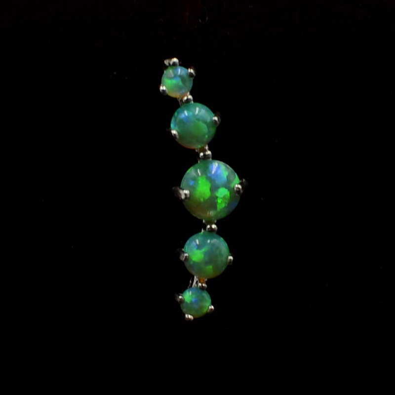 CHUANCI 1 adet paslanmaz çelik - Opal Earrings Dangle incelemesi ve fiyatı
