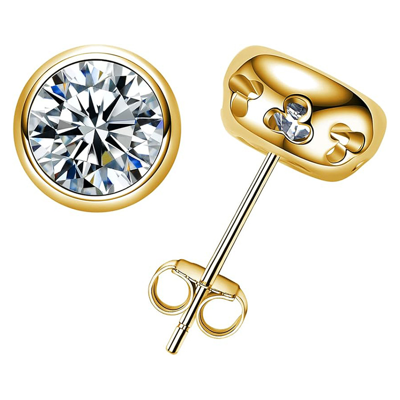 Gerçek D Renk Mozanit Pırlanta - Diamond Stud Earrings incelemesi ve fiyatı