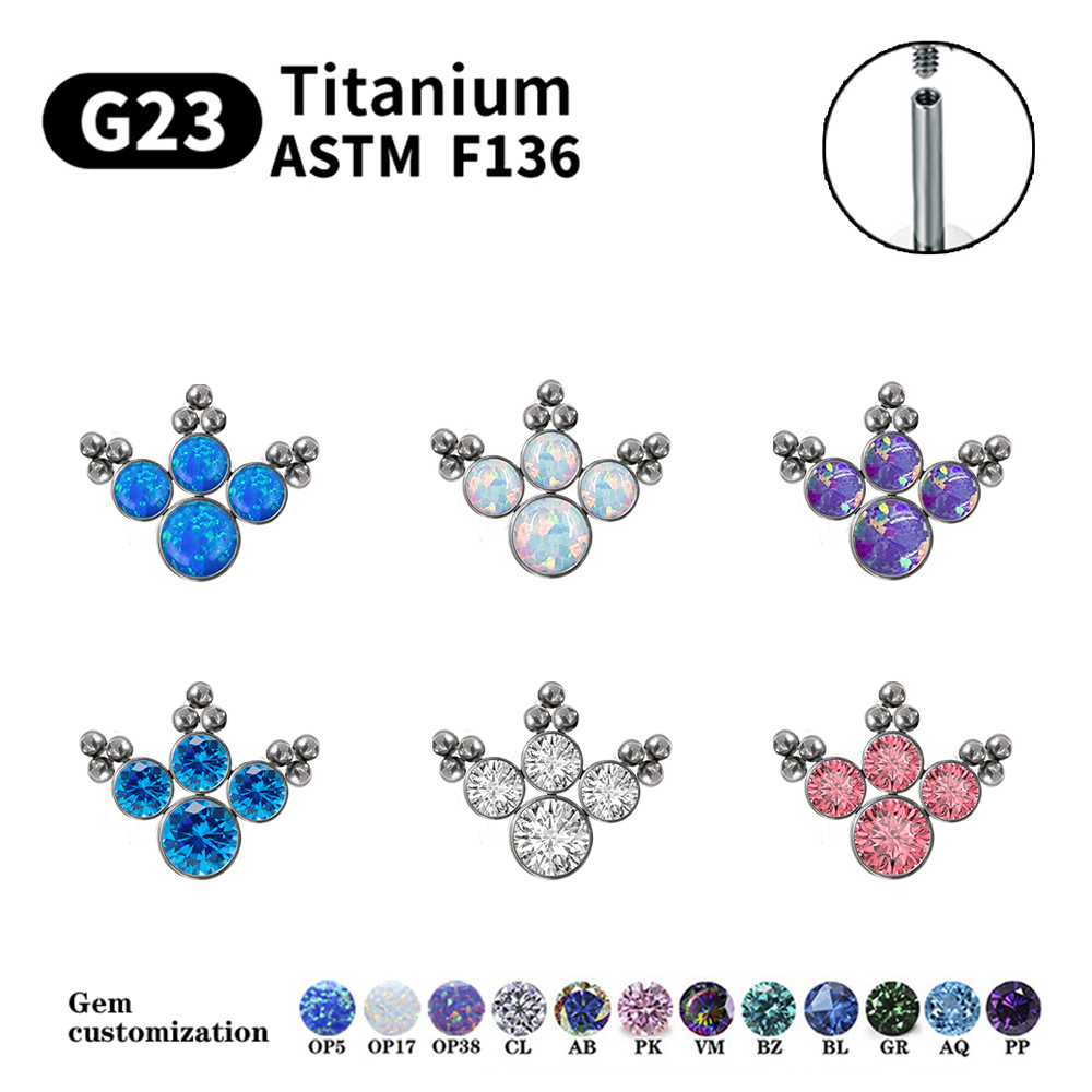 G23 Titanyum Piercing Küpe Kad - Opal Earrings Dangle incelemesi ve fiyatı