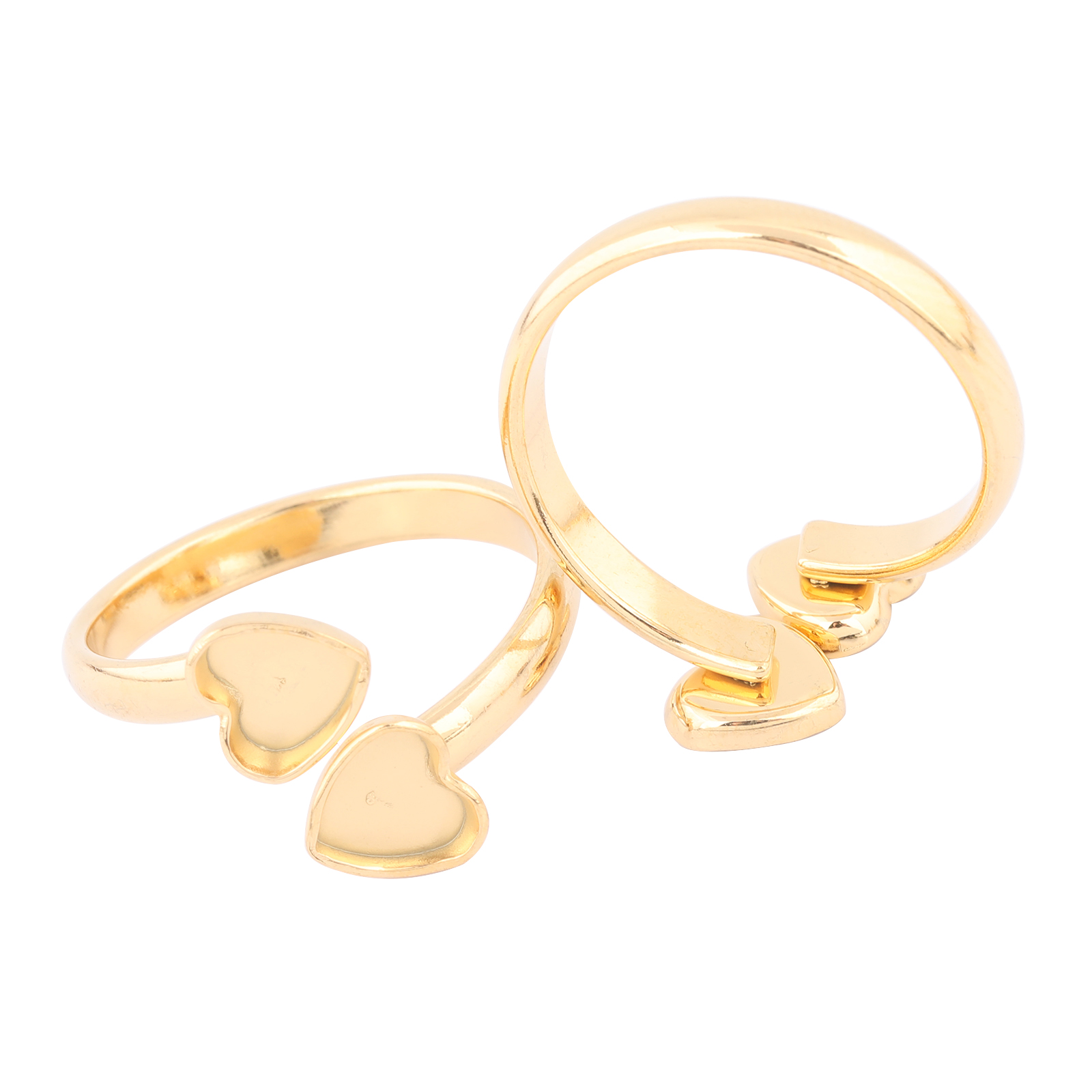 10 adet Paslanmaz Çelik Altın  - Gold Plated Ring incelemesi ve fiyatı