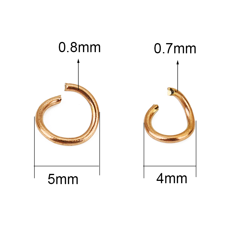 100 adet Gül Altın Kaplama Pas - Gold Plated Ring incelemesi ve fiyatı