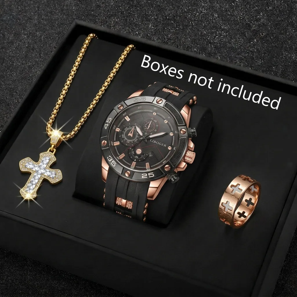 3 adet moda erkek spor saat ça - Mystery Jewelry Jar Watches incelemesi ve fiyatı