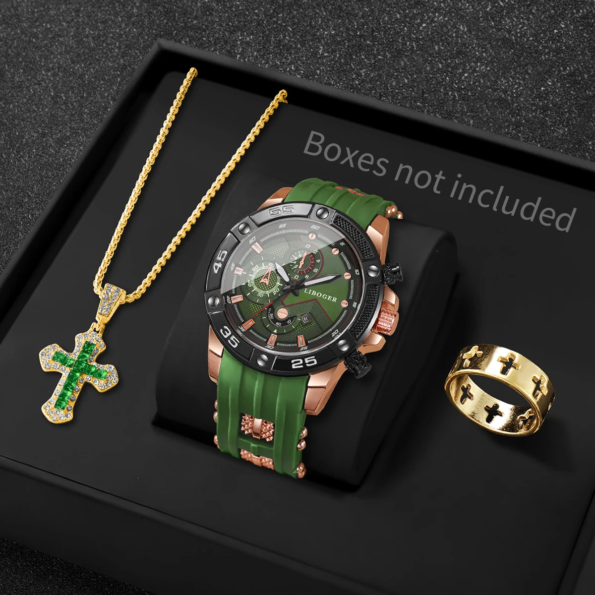 3 adet moda erkek spor saat ça - Mystery Jewelry Jar Watches incelemesi ve fiyatı