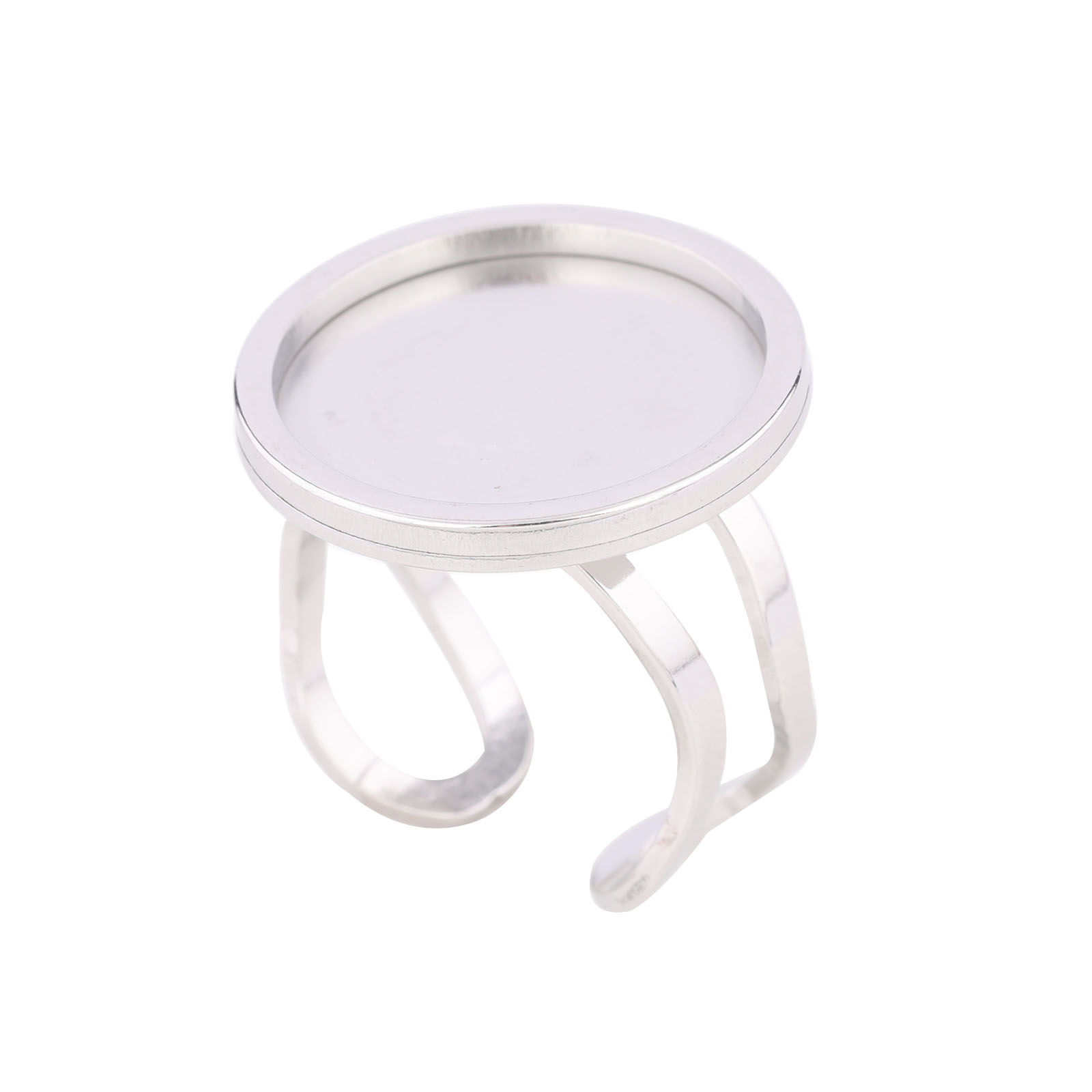 5 adet 18mm Yuvarlak Cabochon  - Gold Plated Ring incelemesi ve fiyatı