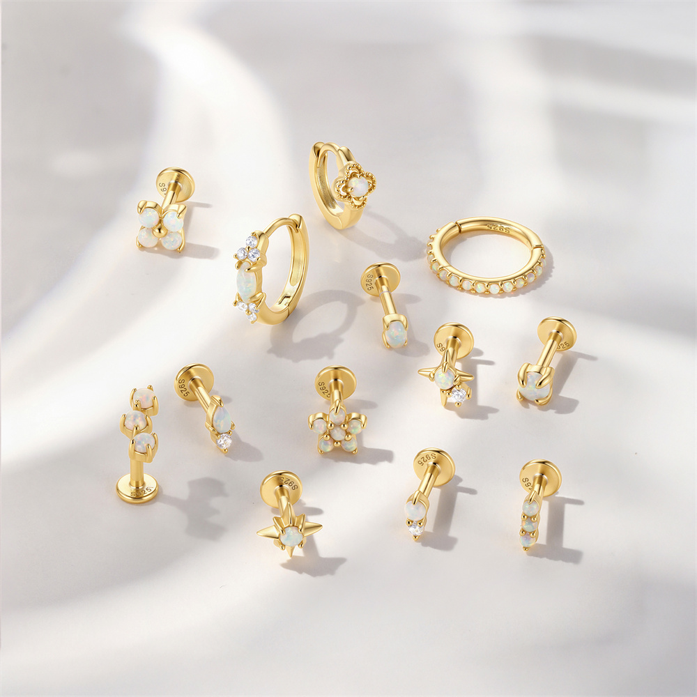 CANNER 1 adet 925 ayar gümüş s - Opal Earrings Dangle incelemesi ve fiyatı